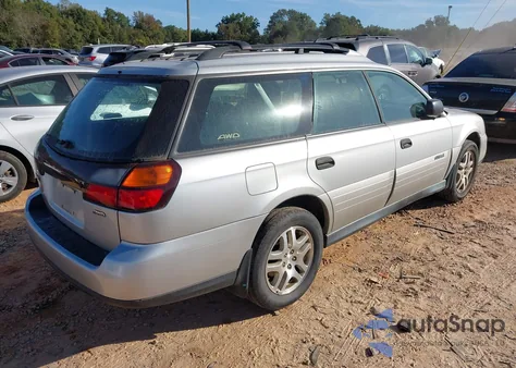 2004 Subaru Outback z USA, uszkodzony, nr VIN 4S3BH675947619330